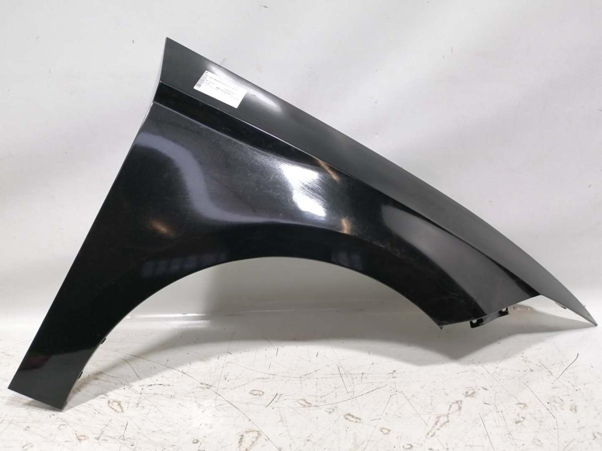 Seat Leon 5F original Kotfl&uuml;gel vorn rechts LY9T Mythosschwarz Bj.2015